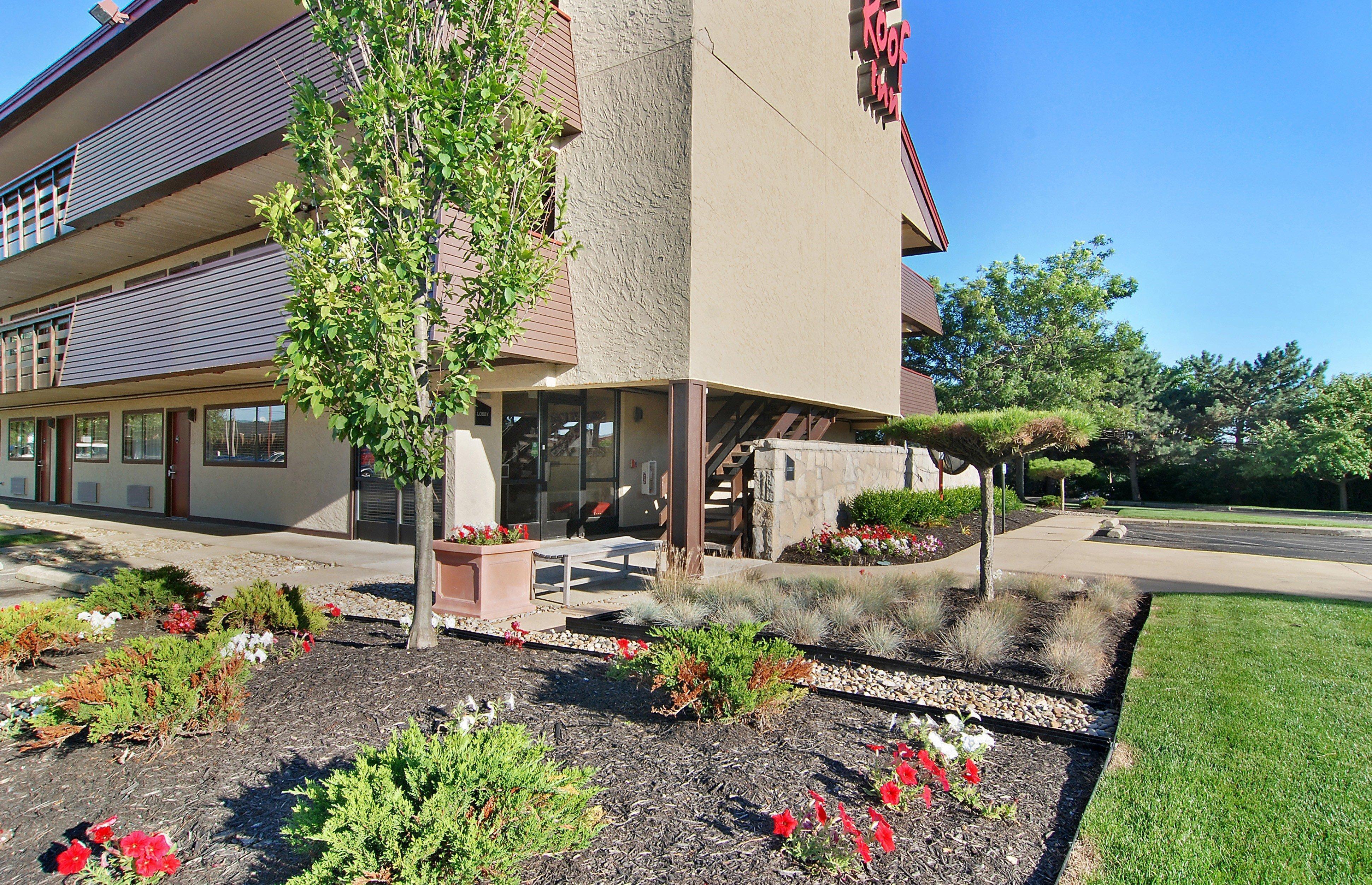 Red Roof Inn Akron Exterior foto